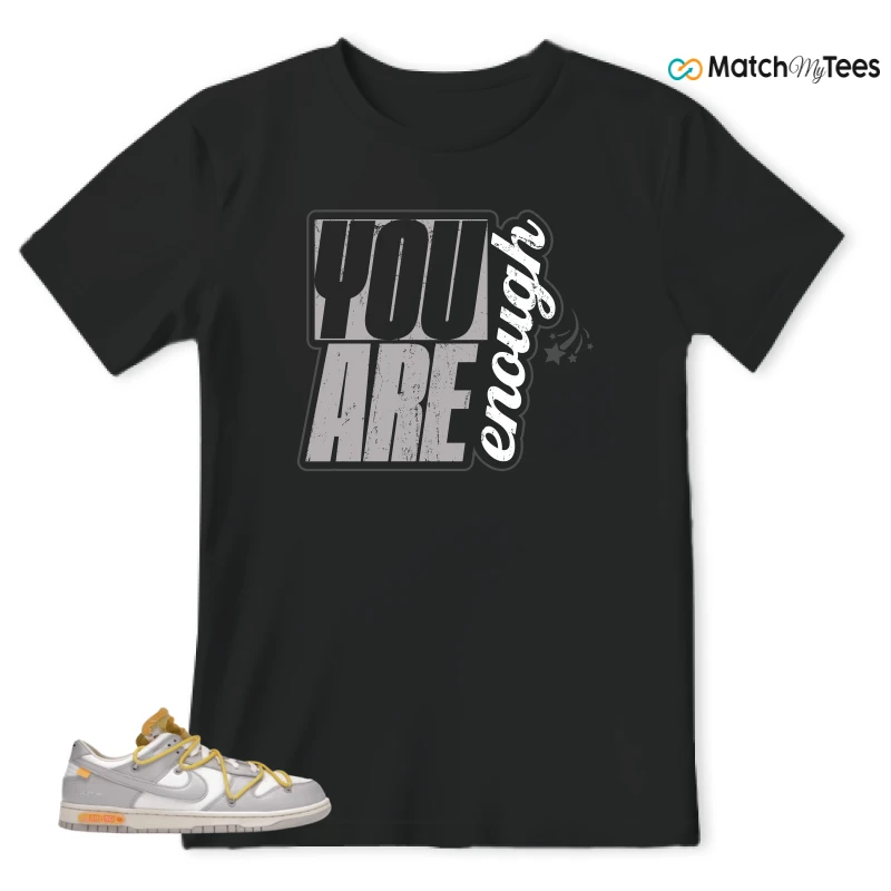 NIKE DUNK LOW OFF-WHITE LOT 29 SNEAKER Matching Tees t-shirt