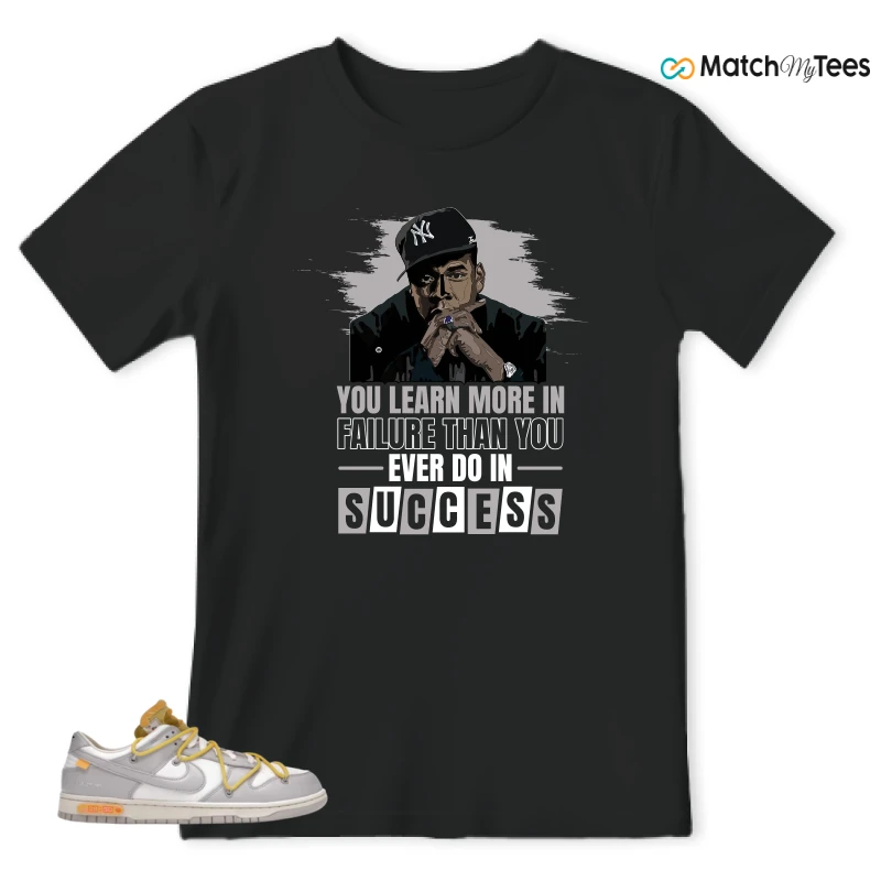 NIKE DUNK LOW OFF-WHITE LOT 29 SNEAKER Matching Tees t-shirt