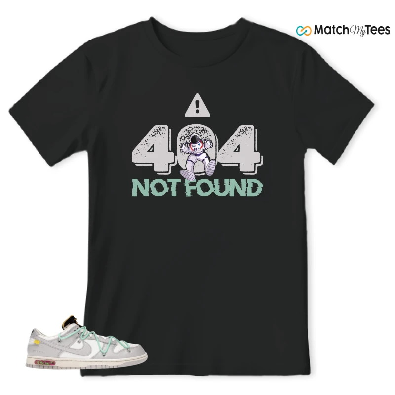 NIKE DUNK LOW OFF-WHITE LOT 4 SNEAKER Matching Tees t-shirt