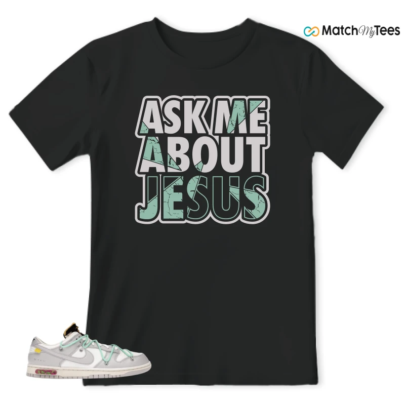 NIKE DUNK LOW OFF-WHITE LOT 4 SNEAKER Matching Tees t-shirt