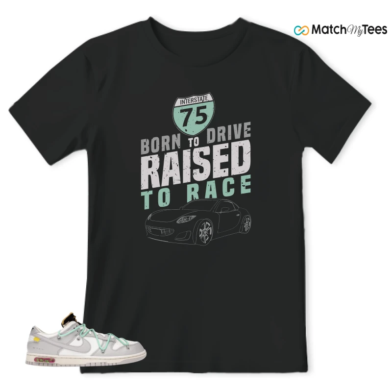 NIKE DUNK LOW OFF-WHITE LOT 4 SNEAKER Matching Tees t-shirt