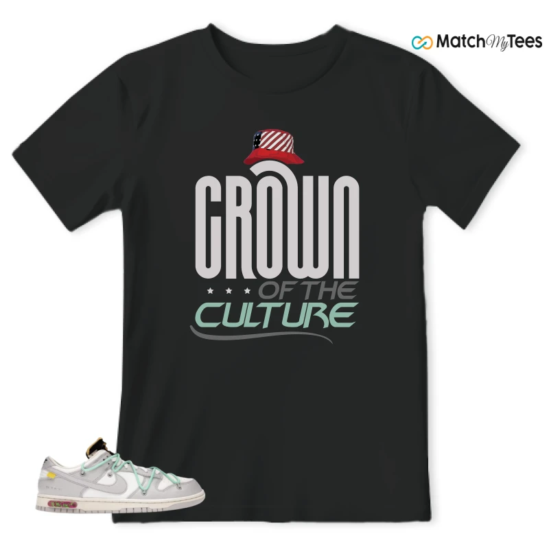 NIKE DUNK LOW OFF-WHITE LOT 4 SNEAKER Matching Tees t-shirt