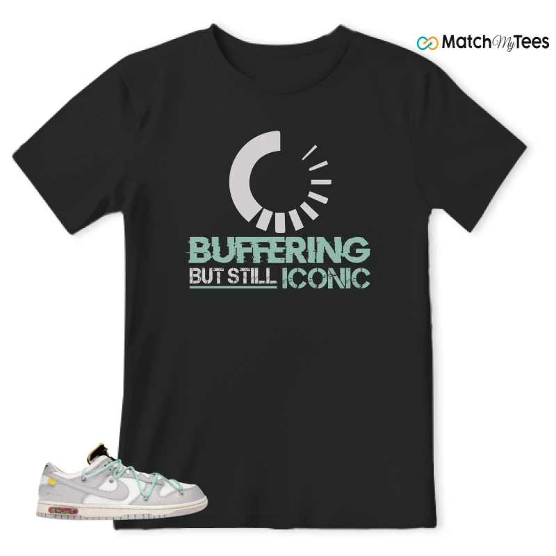 NIKE DUNK LOW OFF-WHITE LOT 4 SNEAKER Matching Tees t-shirt