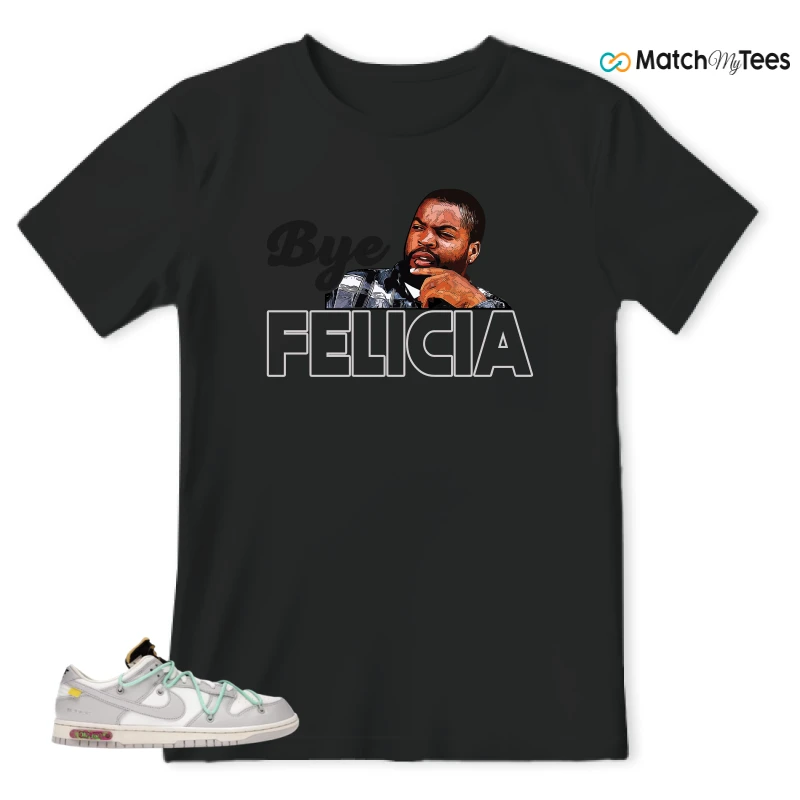 NIKE DUNK LOW OFF-WHITE LOT 4 SNEAKER Matching Tees t-shirt