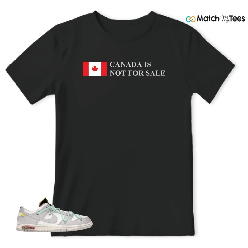 NIKE DUNK LOW OFF-WHITE LOT 4 SNEAKER Matching Tees t-shirt