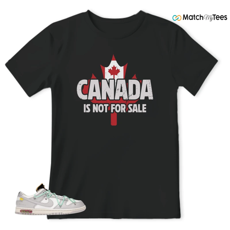 NIKE DUNK LOW OFF-WHITE LOT 4 SNEAKER Matching Tees t-shirt