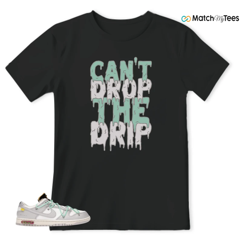 NIKE DUNK LOW OFF-WHITE LOT 4 SNEAKER Matching Tees t-shirt