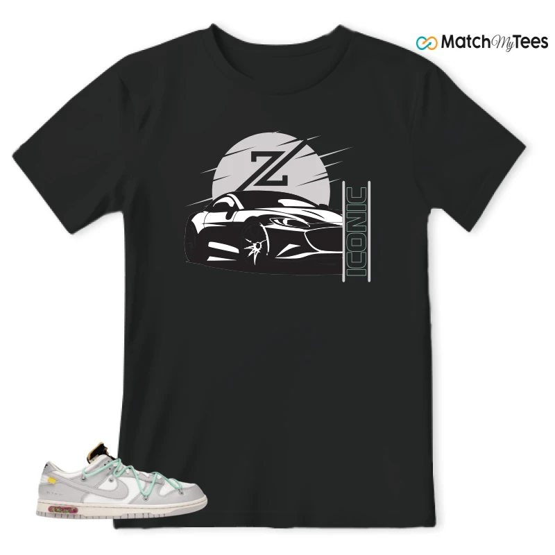 NIKE DUNK LOW OFF-WHITE LOT 4 SNEAKER Matching Tees t-shirt