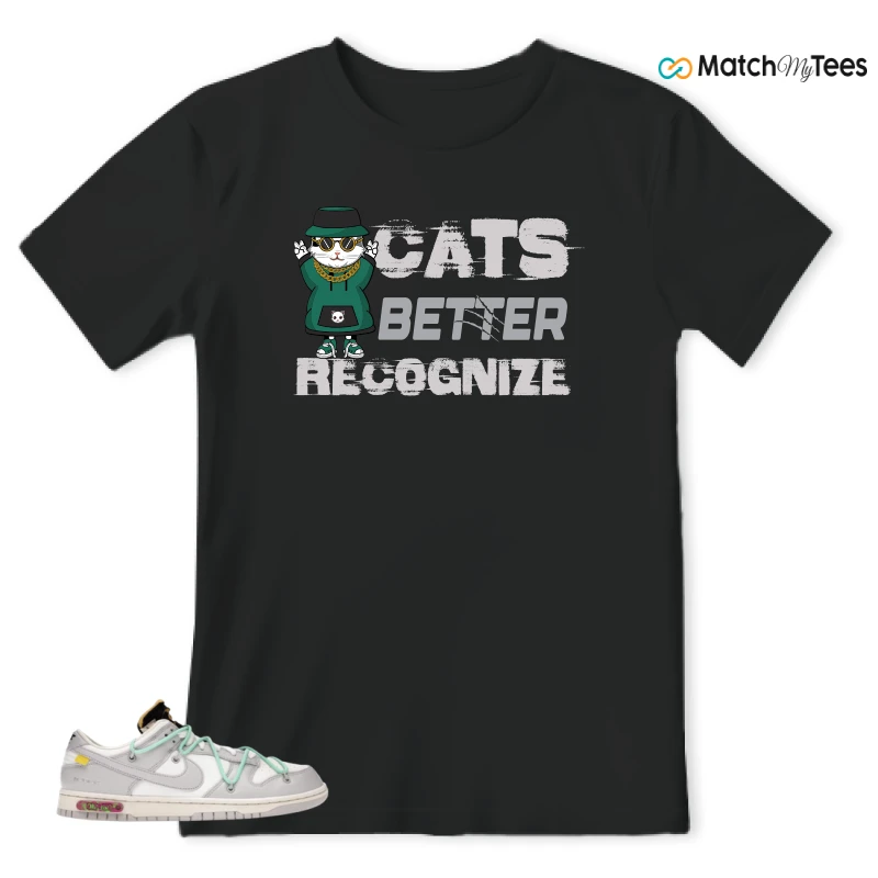 NIKE DUNK LOW OFF-WHITE LOT 4 SNEAKER Matching Tees t-shirt