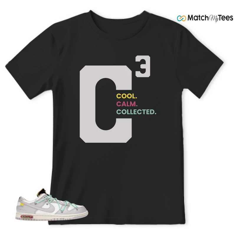 NIKE DUNK LOW OFF-WHITE LOT 4 SNEAKER Matching Tees t-shirt