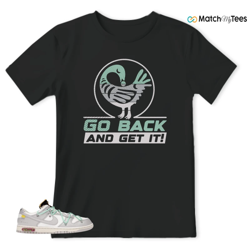 NIKE DUNK LOW OFF-WHITE LOT 4 SNEAKER Matching Tees t-shirt