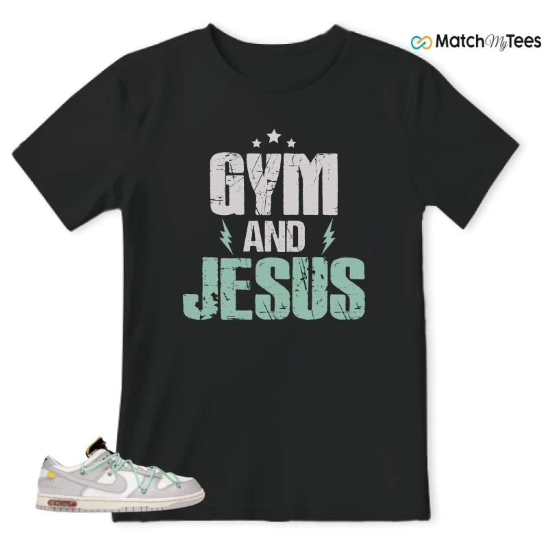 NIKE DUNK LOW OFF-WHITE LOT 4 SNEAKER Matching Tees t-shirt
