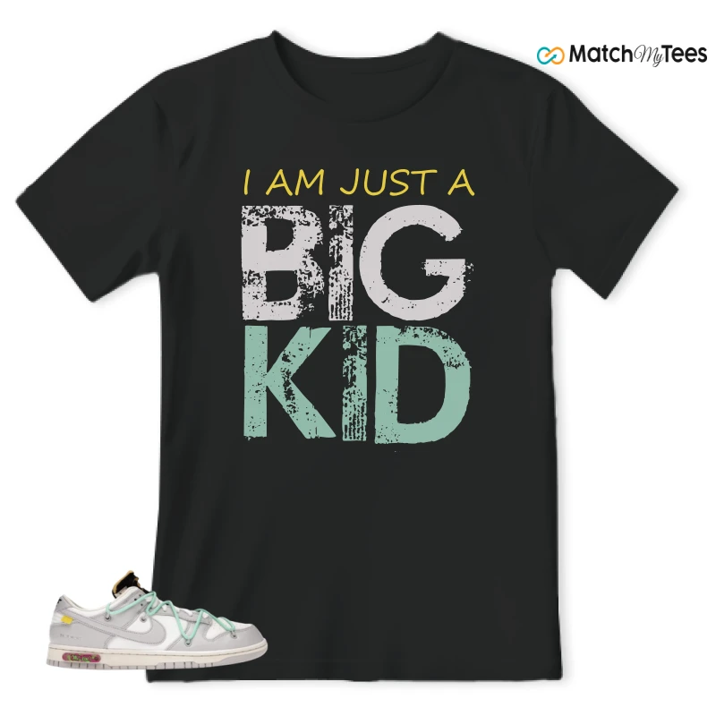 NIKE DUNK LOW OFF-WHITE LOT 4 SNEAKER Matching Tees t-shirt