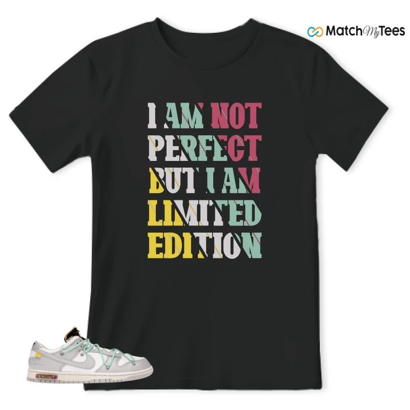 NIKE DUNK LOW OFF-WHITE LOT 4 SNEAKER Matching Tees t-shirt