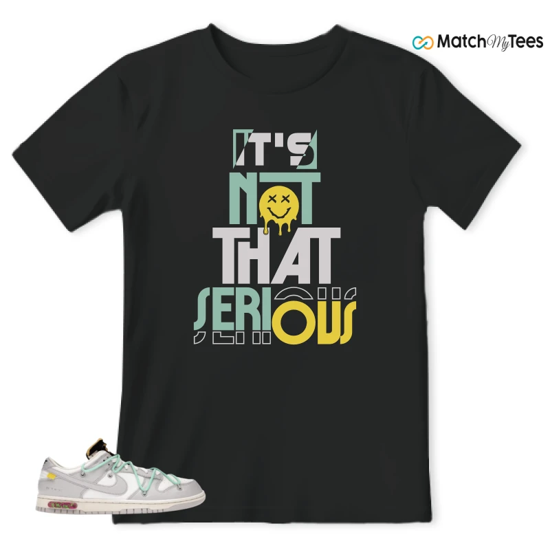 NIKE DUNK LOW OFF-WHITE LOT 4 SNEAKER Matching Tees t-shirt