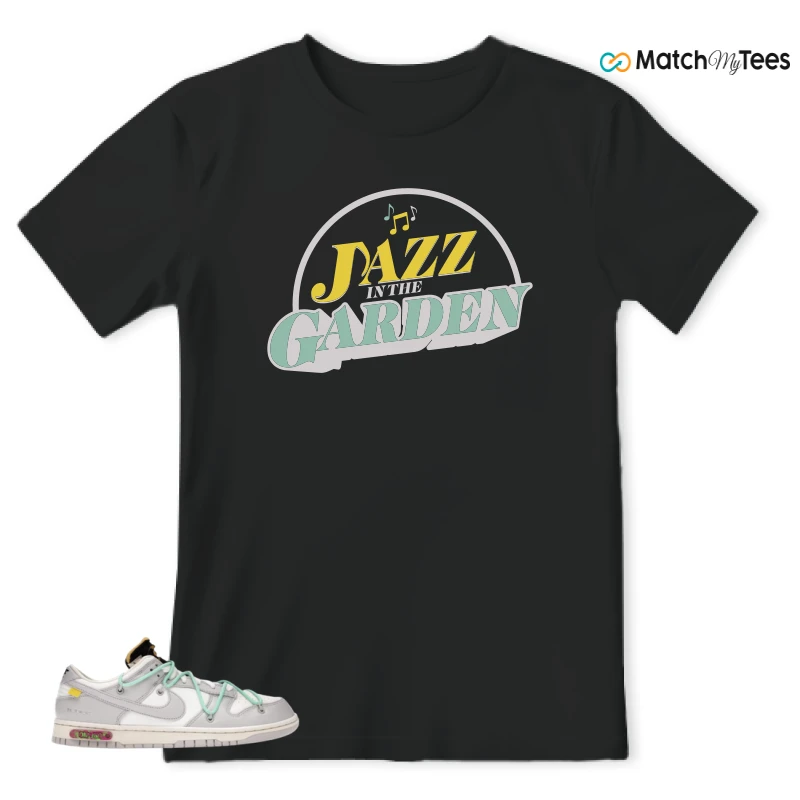 NIKE DUNK LOW OFF-WHITE LOT 4 SNEAKER Matching Tees t-shirt