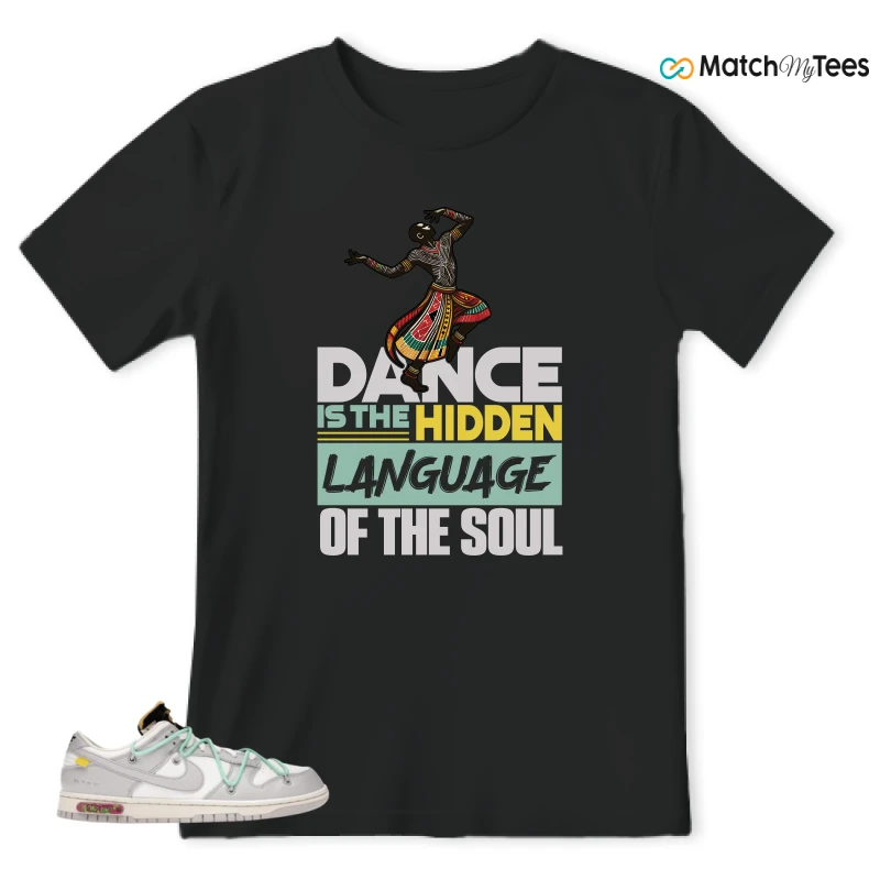 NIKE DUNK LOW OFF-WHITE LOT 4 SNEAKER Matching Tees t-shirt