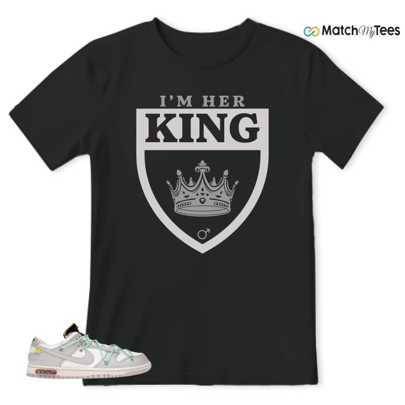 NIKE DUNK LOW OFF-WHITE LOT 4 SNEAKER Matching Tees t-shirt