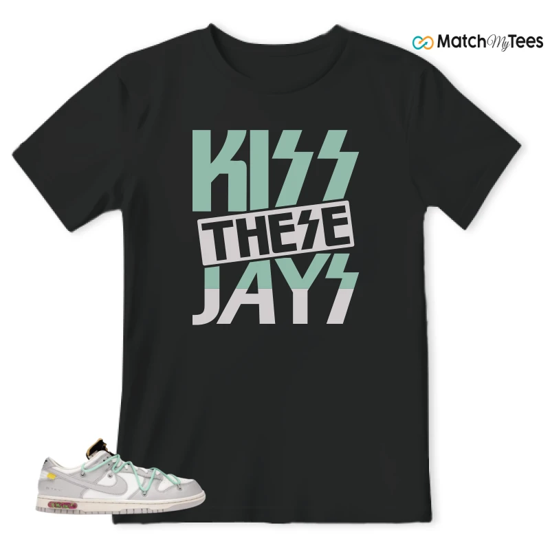 NIKE DUNK LOW OFF-WHITE LOT 4 SNEAKER Matching Tees t-shirt