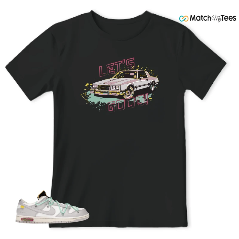 NIKE DUNK LOW OFF-WHITE LOT 4 SNEAKER Matching Tees t-shirt