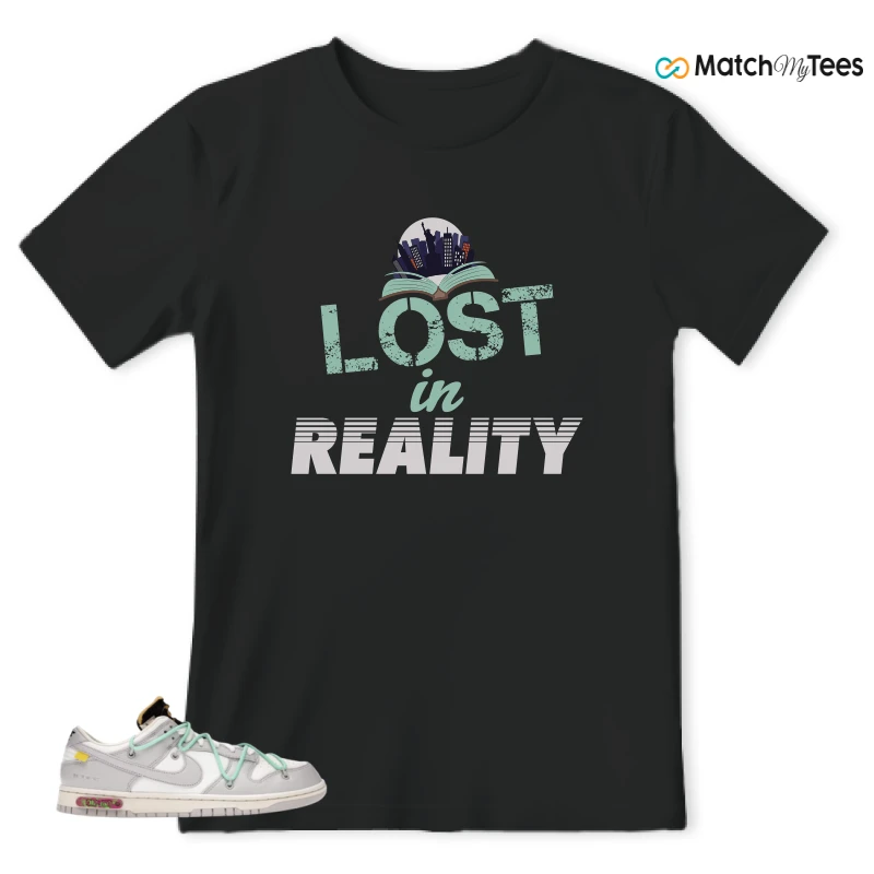 NIKE DUNK LOW OFF-WHITE LOT 4 SNEAKER Matching Tees t-shirt