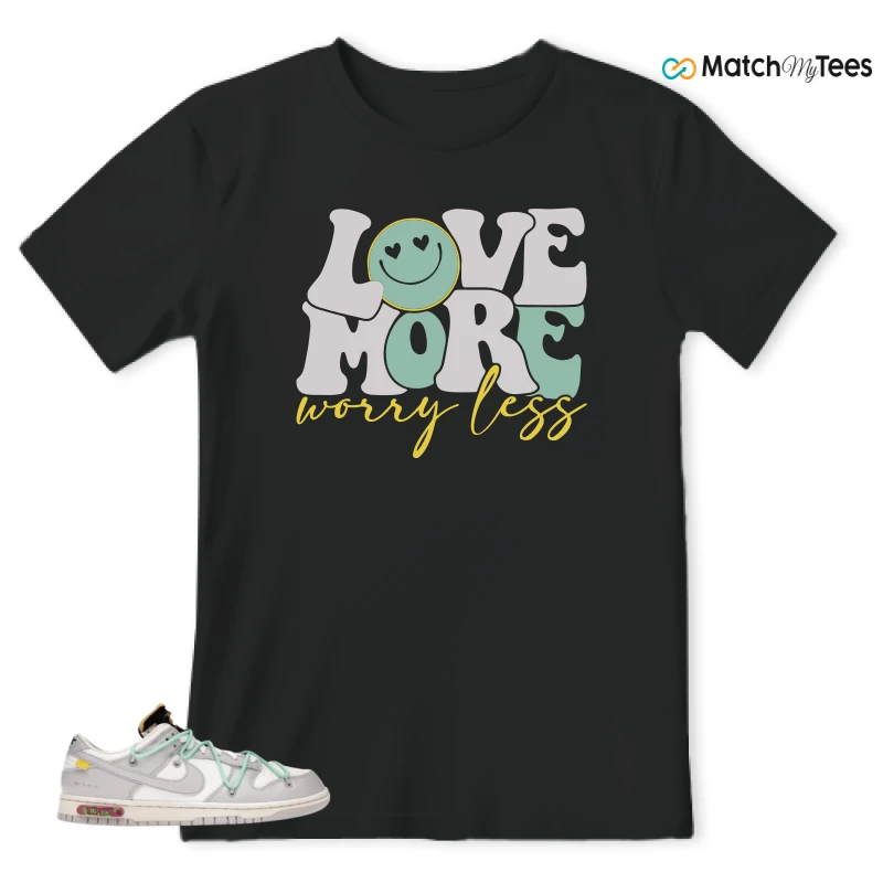 NIKE DUNK LOW OFF-WHITE LOT 4 SNEAKER Matching Tees t-shirt