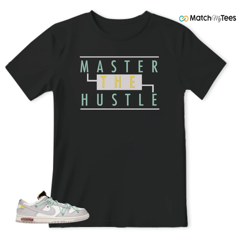 NIKE DUNK LOW OFF-WHITE LOT 4 SNEAKER Matching Tees t-shirt