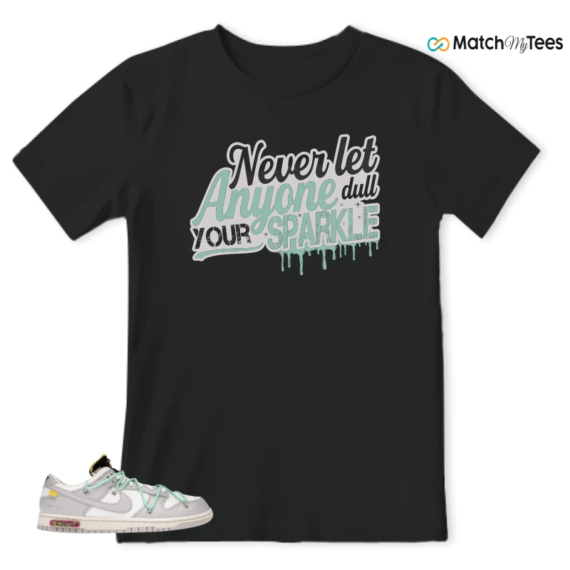 NIKE DUNK LOW OFF-WHITE LOT 4 SNEAKER Matching Tees t-shirt