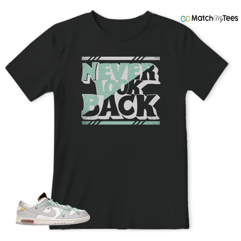 NIKE DUNK LOW OFF-WHITE LOT 4 SNEAKER Matching Tees t-shirt