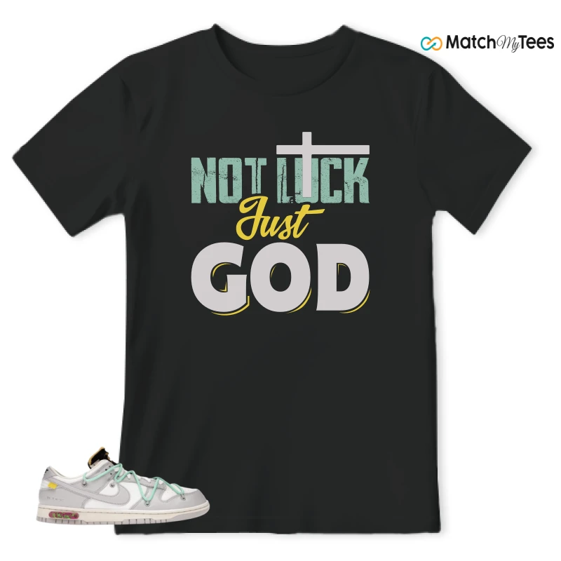 NIKE DUNK LOW OFF-WHITE LOT 4 SNEAKER Matching Tees t-shirt