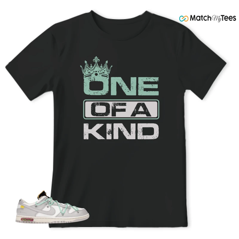 NIKE DUNK LOW OFF-WHITE LOT 4 SNEAKER Matching Tees t-shirt