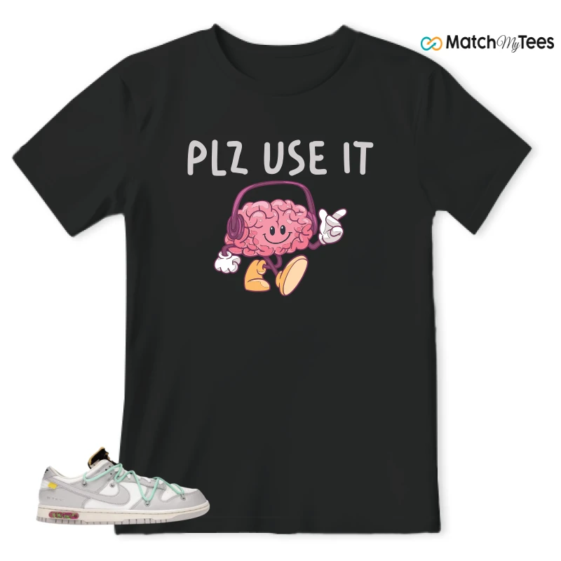 NIKE DUNK LOW OFF-WHITE LOT 4 SNEAKER Matching Tees t-shirt