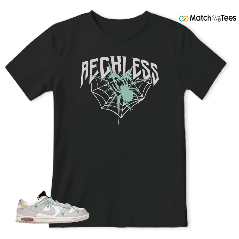 NIKE DUNK LOW OFF-WHITE LOT 4 SNEAKER Matching Tees t-shirt