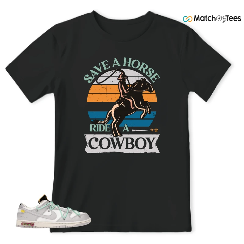 NIKE DUNK LOW OFF-WHITE LOT 4 SNEAKER Matching Tees t-shirt