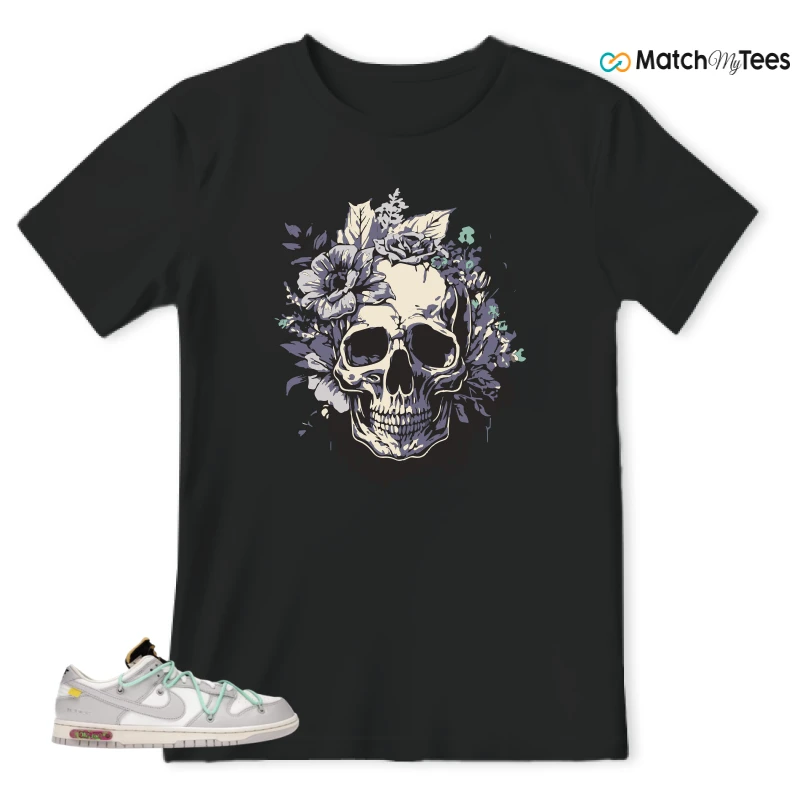 NIKE DUNK LOW OFF-WHITE LOT 4 SNEAKER Matching Tees t-shirt