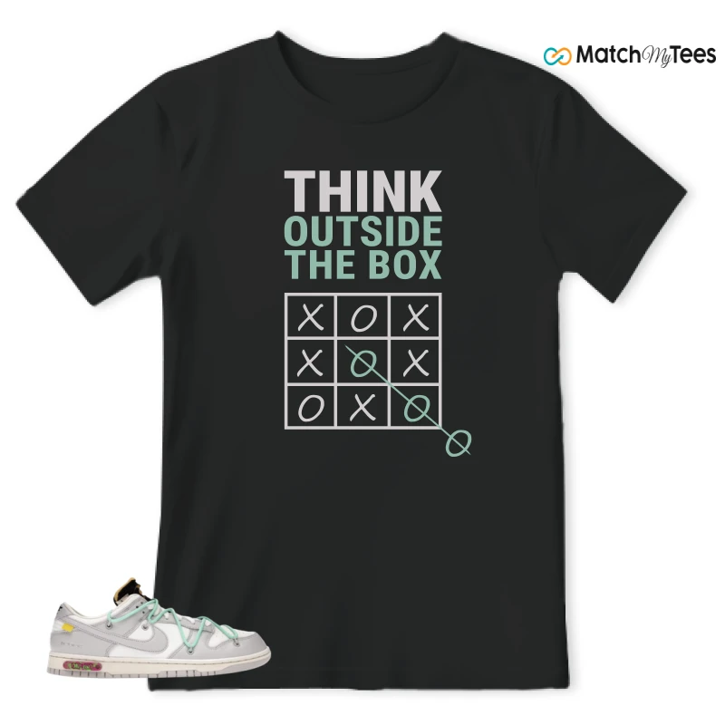 NIKE DUNK LOW OFF-WHITE LOT 4 SNEAKER Matching Tees t-shirt