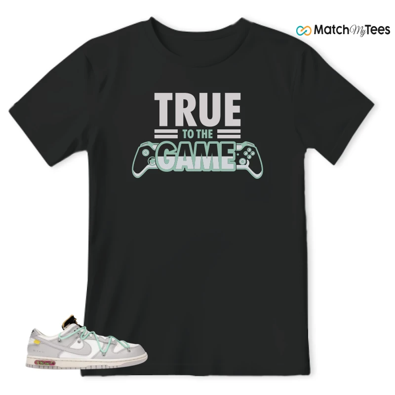 NIKE DUNK LOW OFF-WHITE LOT 4 SNEAKER Matching Tees t-shirt