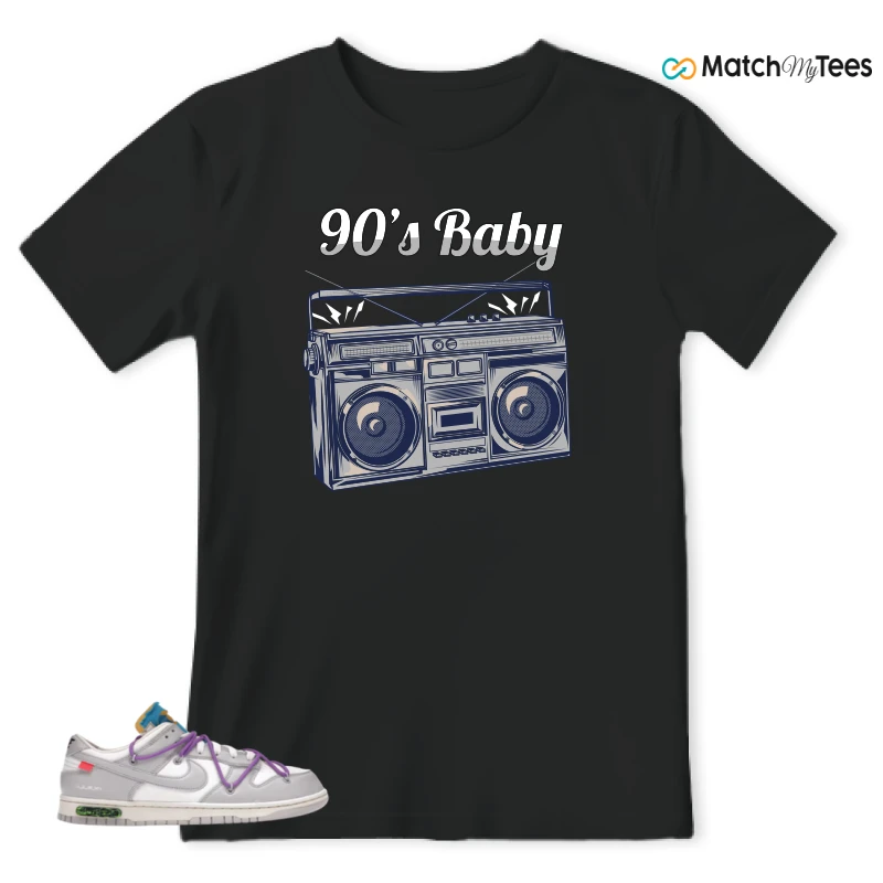 NIKE DUNK LOW OFF-WHITE LOT 47 SNEAKER Matching Tees t-shirt