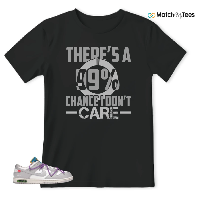 NIKE DUNK LOW OFF-WHITE LOT 47 SNEAKER Matching Tees t-shirt