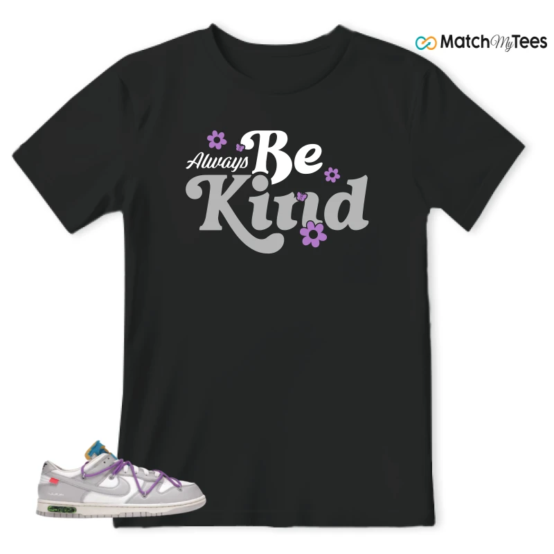 NIKE DUNK LOW OFF-WHITE LOT 47 SNEAKER Matching Tees t-shirt