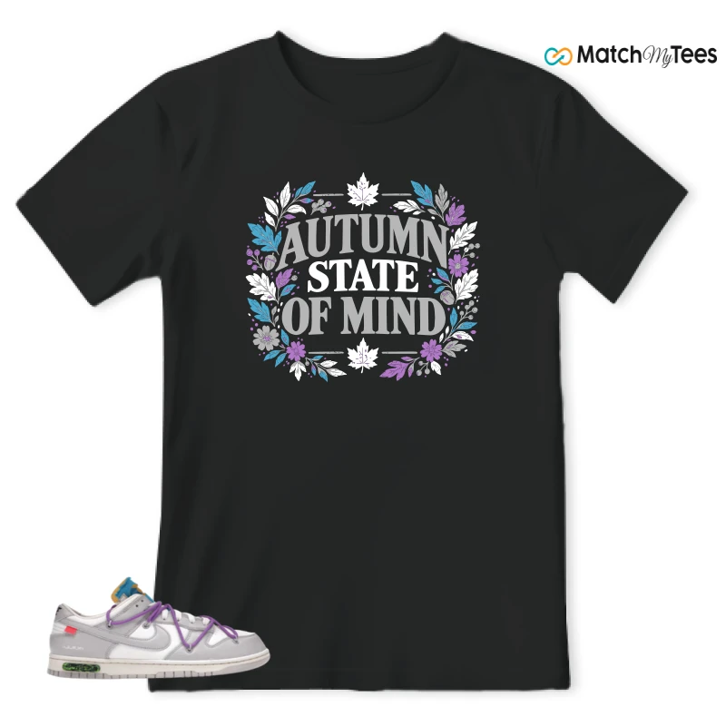 NIKE DUNK LOW OFF-WHITE LOT 47 SNEAKER Matching Tees t-shirt