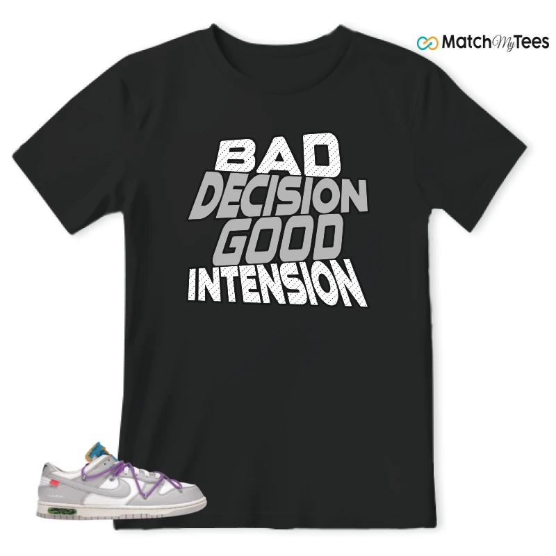 NIKE DUNK LOW OFF-WHITE LOT 47 SNEAKER Matching Tees t-shirt