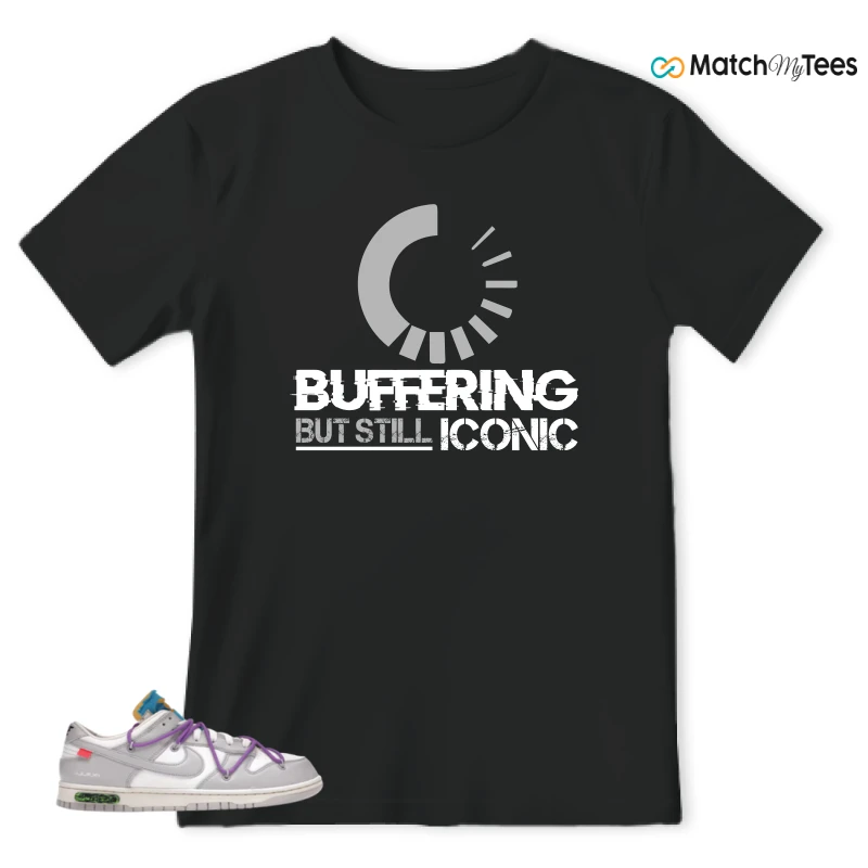 NIKE DUNK LOW OFF-WHITE LOT 47 SNEAKER Matching Tees t-shirt