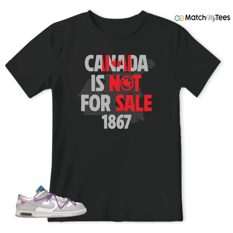 NIKE DUNK LOW OFF-WHITE LOT 47 SNEAKER Matching Tees t-shirt