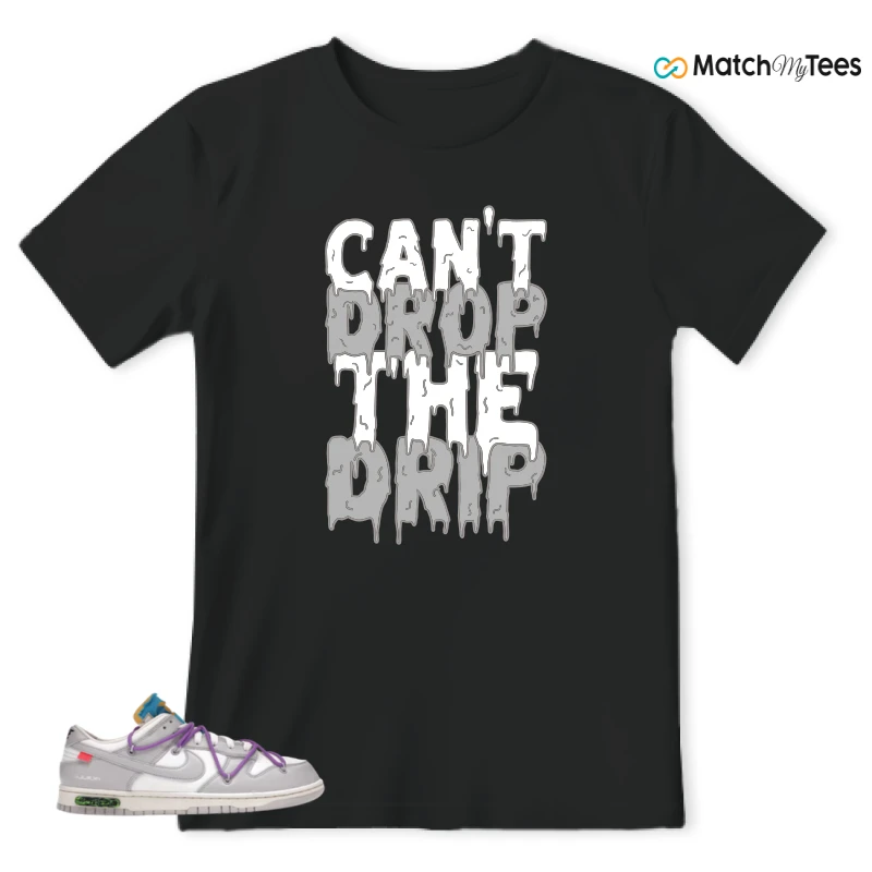 NIKE DUNK LOW OFF-WHITE LOT 47 SNEAKER Matching Tees t-shirt