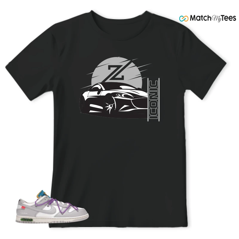NIKE DUNK LOW OFF-WHITE LOT 47 SNEAKER Matching Tees t-shirt