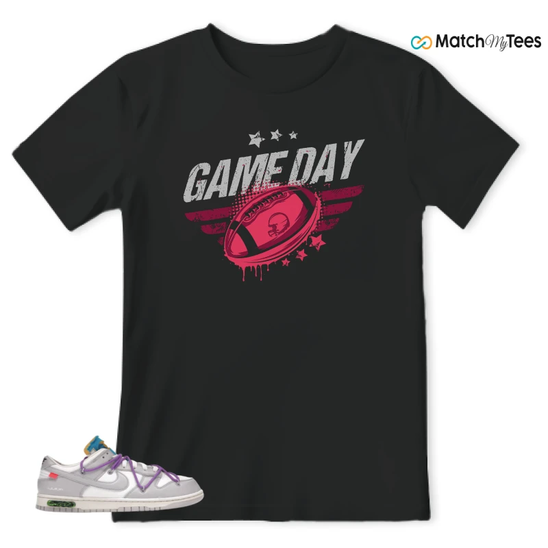 NIKE DUNK LOW OFF-WHITE LOT 47 SNEAKER Matching Tees t-shirt