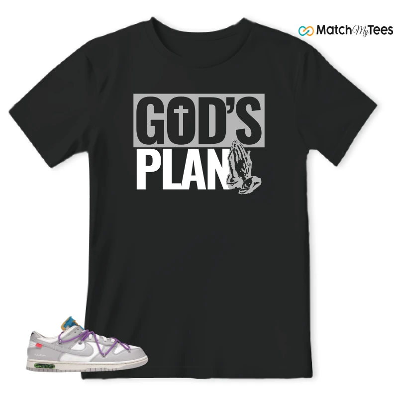 NIKE DUNK LOW OFF-WHITE LOT 47 SNEAKER Matching Tees t-shirt