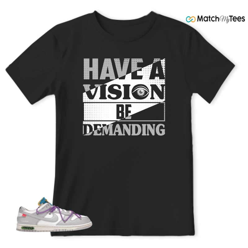 NIKE DUNK LOW OFF-WHITE LOT 47 SNEAKER Matching Tees t-shirt