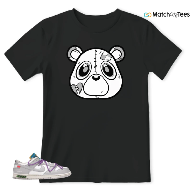 NIKE DUNK LOW OFF-WHITE LOT 47 SNEAKER Matching Tees t-shirt